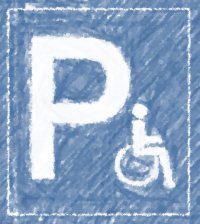 Parkplatzschild